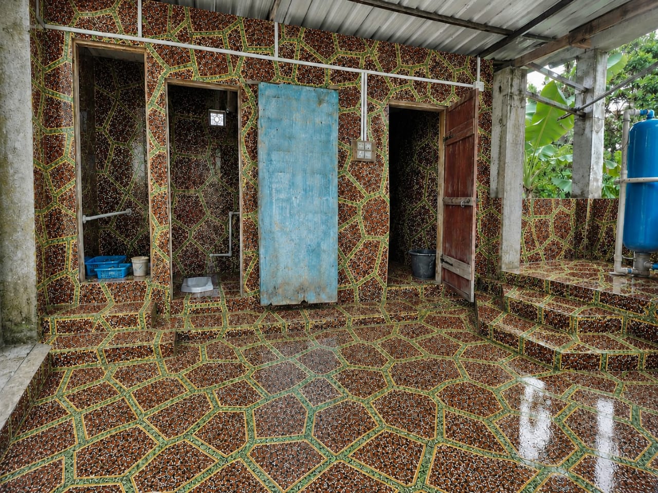 Metallic epoxy flooring in Guwahati